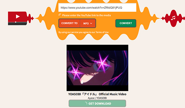 Flvto 音源抽出MP3ダウンロード