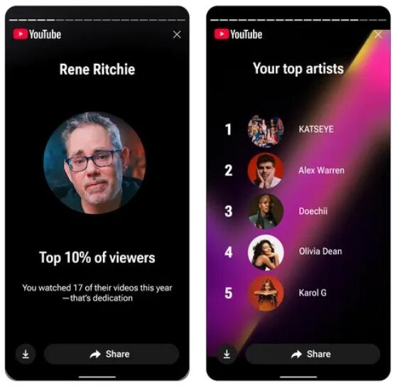 アプリでYouTubeハイライトを確認する方法